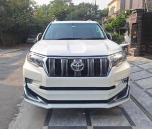 rent a car in Lahore Land Cruiser Prado