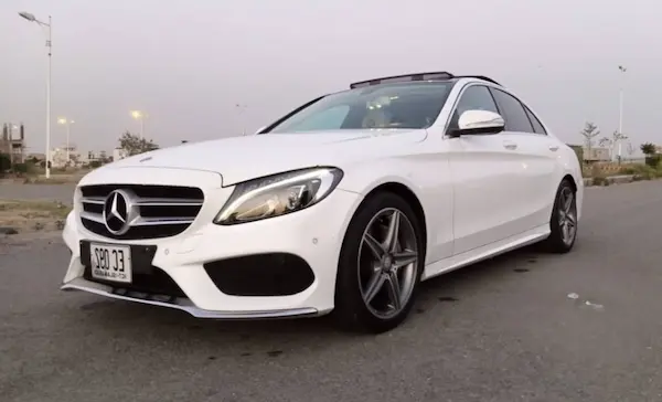 Rent a car in Lahore Mercedes C-200 l