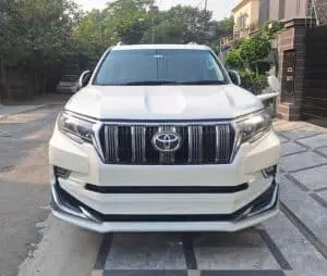 rent a car in Lahore Land Cruiser Prado